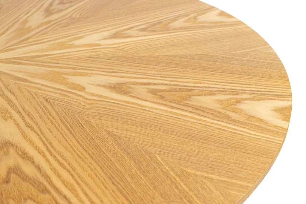VI Spin Metal Pedastal Base Round Dining Table