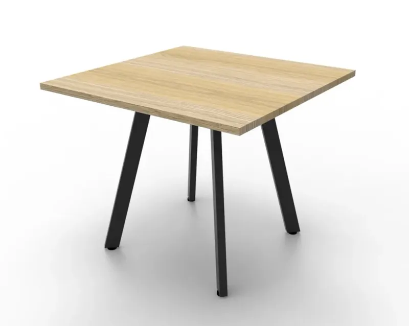 RL Eternity Metal Leg Square Meeting Table