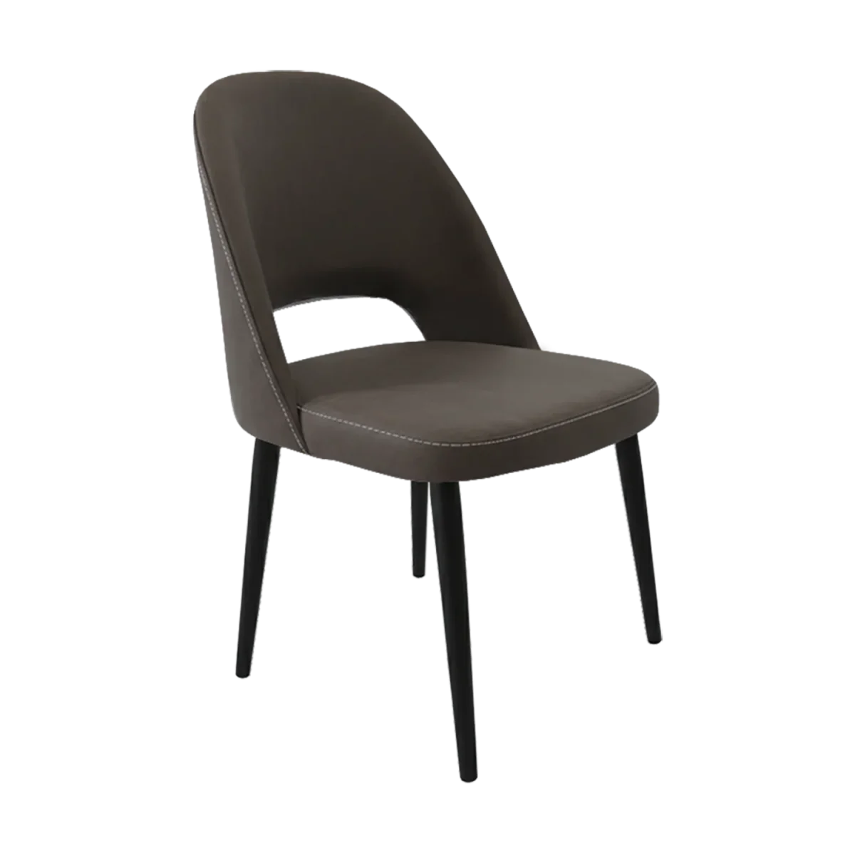 FL Orleans Fabric Upholstered Aluminium Legs Hospitality Dining Chair
