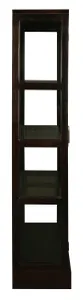 CT Paris Solid Timber 2 Door Mirror Back Display Cabinet thumbnail 3