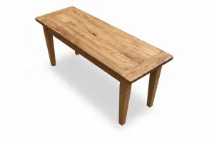 MF Honey Recycled Elm Timber Dining Bench thumbnail 5
