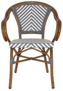 EZ Amalfi Synthetic Wicker Aluminium Frame Outdoor Armchair thumbnail 11