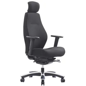 ST Impact Multishift High Back Heavy Weight Executive Chair with Headrest thumbnail 1