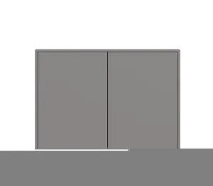 DD FL 05 2 Door Floating Wall Credenza thumbnail 3