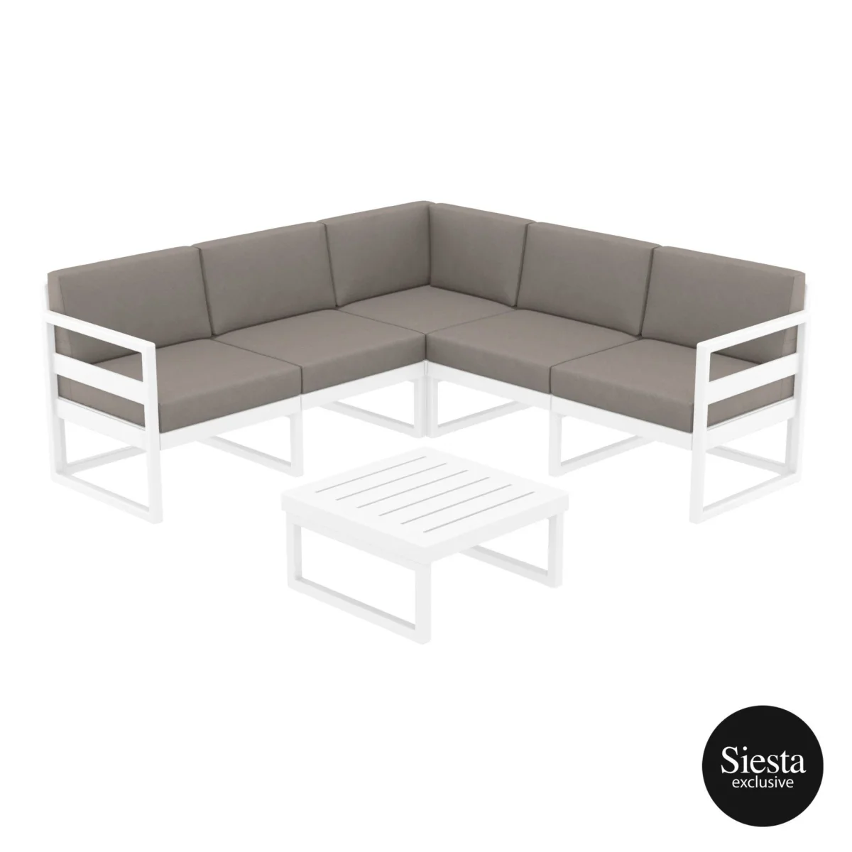FL Mykonos Hospitality Outdoor Lounge Table or Side Table thumbnail 7