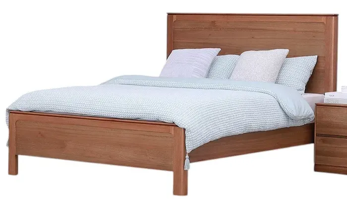MD Pathway King Bed Ash Stained