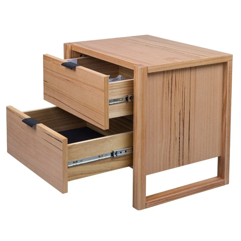 VI Perisher Solid Timber Queen Bed, Tallboy & Bedsides Set