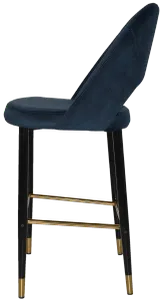 EZ STOOL CHEVRON 750 METAL BLACK BRASS thumbnail 7