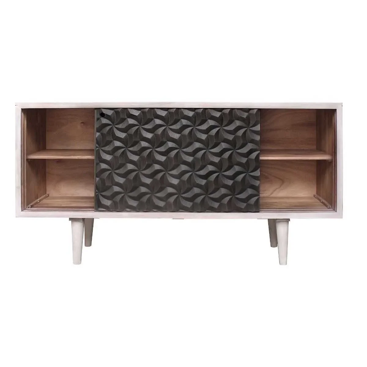 CR Pisanio Solid Timber Sliding Door Sideboard