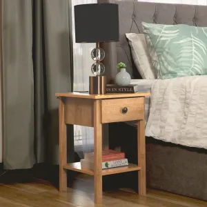 VI Declan 1 Drawer and Shelf Bedside Table thumbnail 5