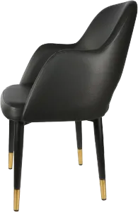 FL Sorbet Vinyl Upholstered Metal Legs Hospitality Chair thumbnail 5