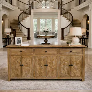 MF Kensington Solid Timber 3 Drawer 6 Door Buffet thumbnail 3