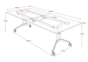 RL Rapid Edge Folding Table Frame thumbnail 2