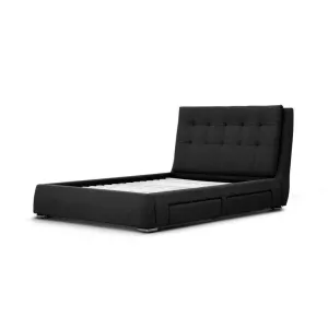 VI Vara Fabric Upholstered Bed with 4 Drawers thumbnail 3