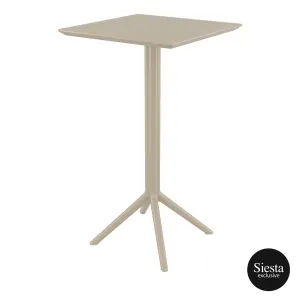 FL Sky Hospitality Square Folding Bar Table & Marcel Barstool Set thumbnail 18