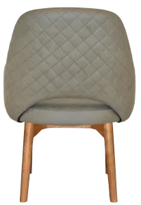 EZ Albury Solid Oak Stained Timber Upholstered Hospitality Dining Armchair - XL thumbnail 13