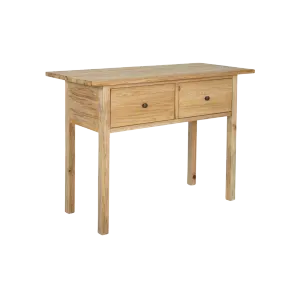 CR Sonoma Solid Timber 2 Drawer Console Table thumbnail 1