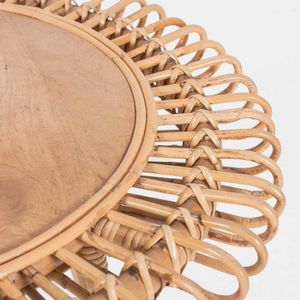VI Kendall Rattan Round Side Table thumbnail 3