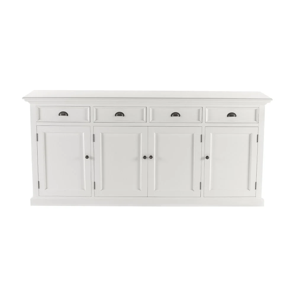 NS Halifax Solid Timber 4 Door 4 Drawer Buffet