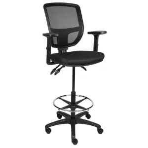 MA Lily Mesh Back Drafting Chair with Arms thumbnail 1