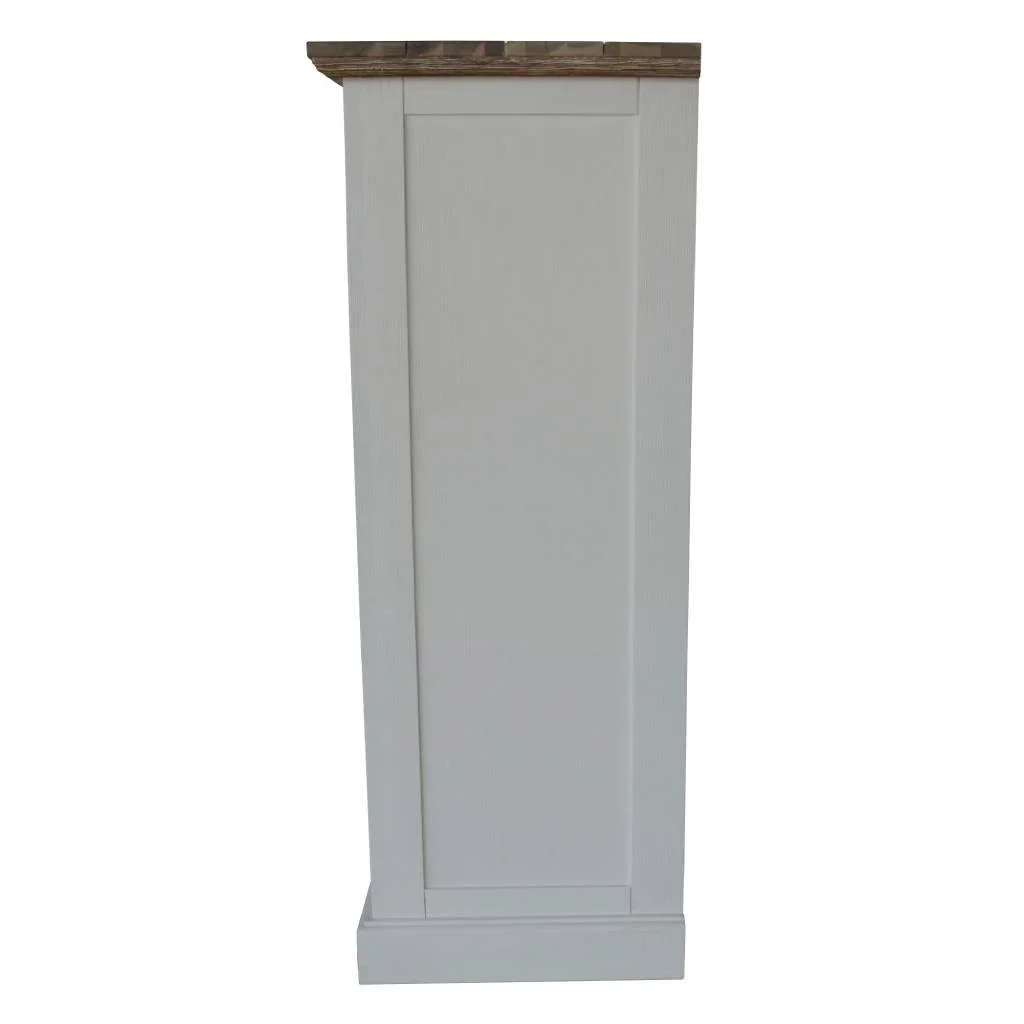 VI Folkestone Solid Timber 2 Over 3 Drawers Tallboy
