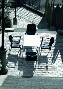 FL Dolce Hospitality Outdoor Stackable Armchair thumbnail 9