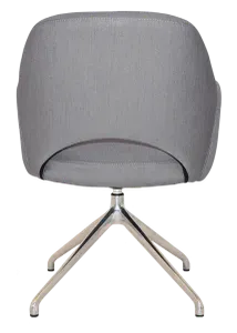EZ ARM CHAIR ALBURY TRESTLE V2 POLISHED ALUM thumbnail 7