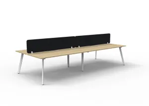 RL Eternity Double Sided Workstation with Black Eco Panel Screen thumbnail 2