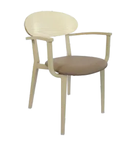 FL Atlanta Upholstered Seat Hospitality Stackable Dining Armchair thumbnail 3