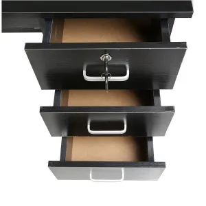 HE Randwick Melamine Home Office Desk with 3 Drawers thumbnail 3