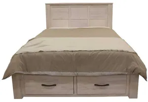 VI Florida Mountain Ash Timber Bed, Dresser, Mirror & Bedsides Kit thumbnail 3