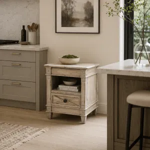 MF Provins Recycled Timber 1 Drawer Side Table thumbnail 5