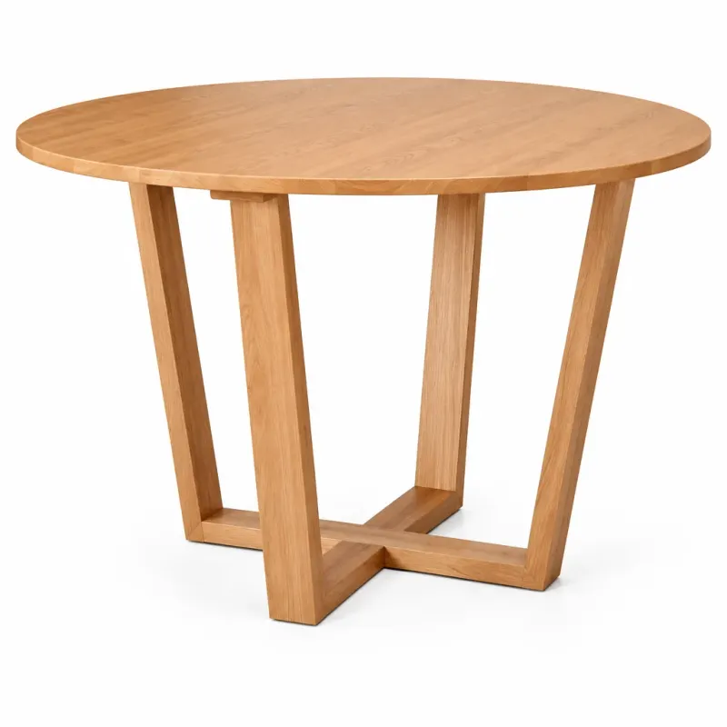MD Moni Solid Timber Round Dining Table