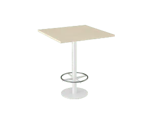 OL Metal Disc Base Square Bar Table thumbnail 3