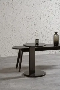 CT Brentwood Solid Timber Round Side Table thumbnail 2