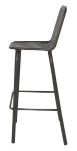 EZ Primavera Aluminium Hospitality Outdoor Stackable High Chair thumbnail 2