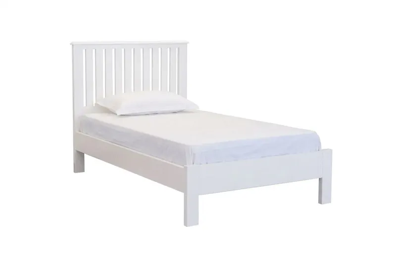 MD Verona All White King Single Bed