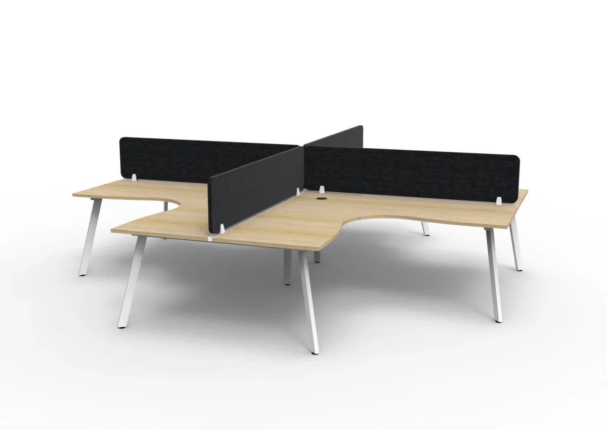 RL Eternity Workstation for 4 Users with Eco Panel Screen thumbnail 7