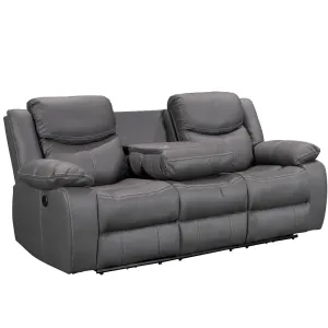BT Urban Fabric Upholstered Power Motion 3 Seater Electric Recliner thumbnail 2