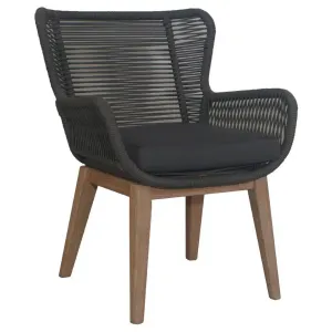 VI Marrakesh Solid Timber 5 Piece Shaded Outdoor Dining Set thumbnail 3
