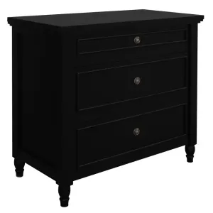 CT Beau Solid Timber 3 Drawer Bedside Table thumbnail 10