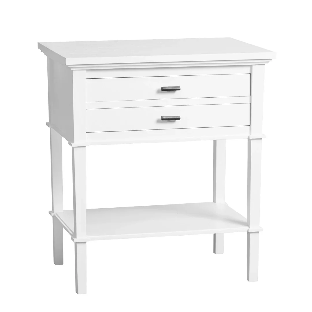 SH Mills Bedside Table with 2 Drawers