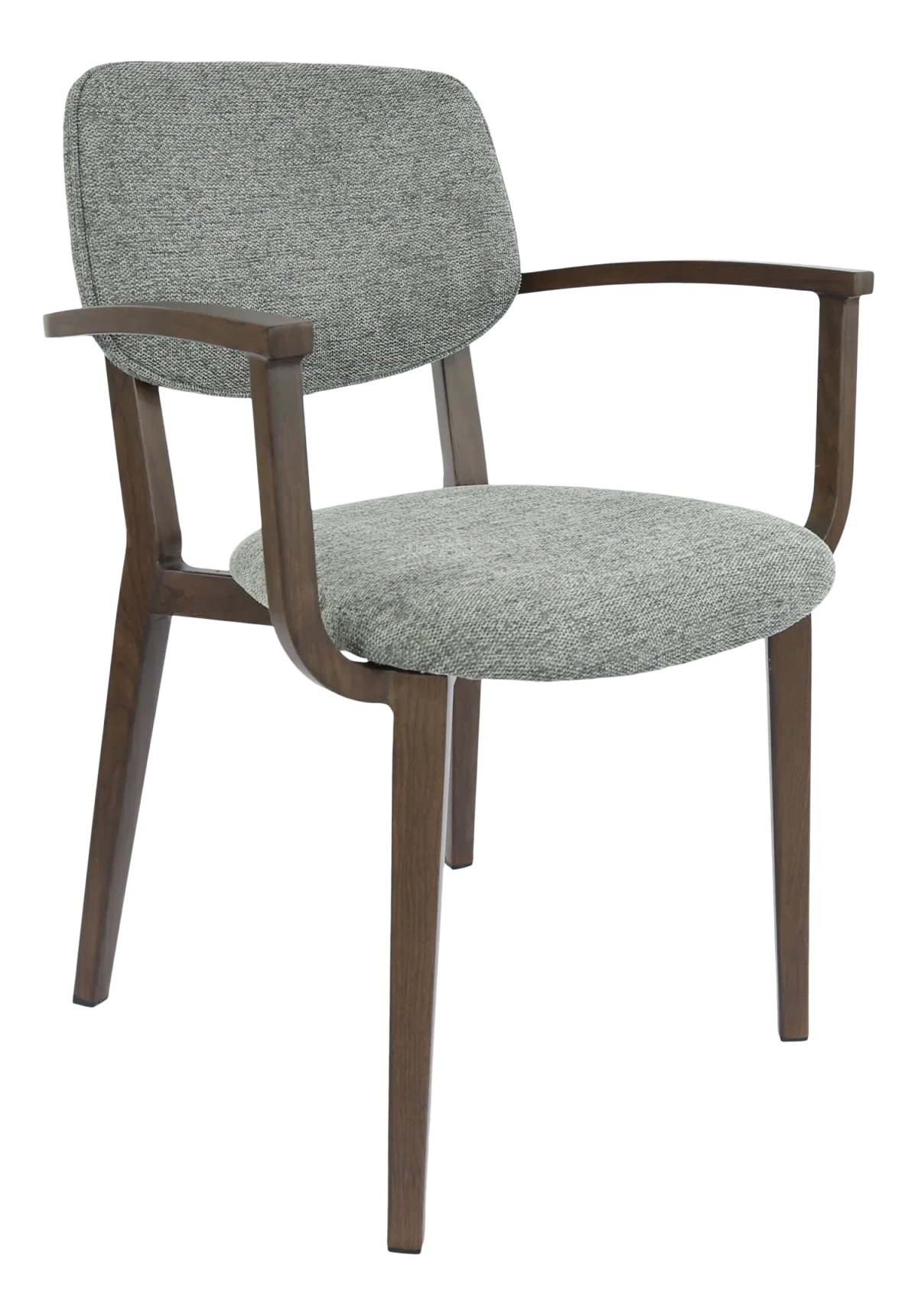 FL Atlanta Fabric Upholstered Hospitality Stackable Dining Armchair - Large