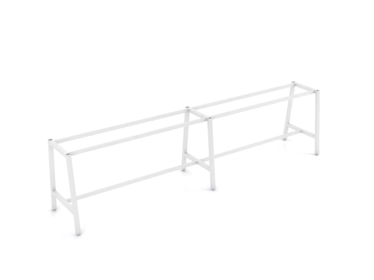 OL Trestle Metal Bar Leaner Frame