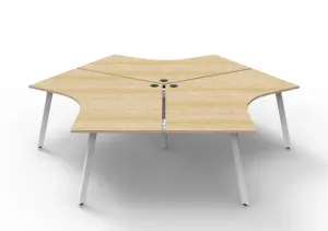 RL Infinity 120 Degree Eternity Leg System Desk for 3 Users thumbnail 2