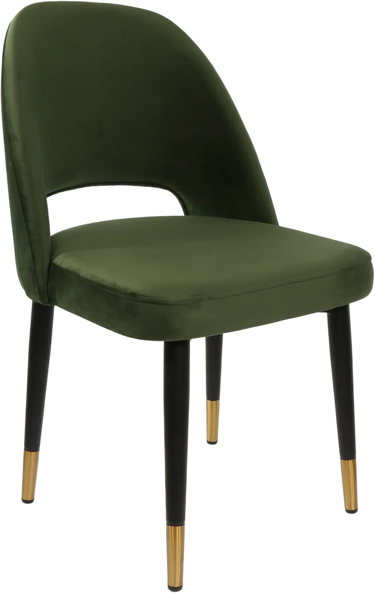 FL Semifreddo Velvet Upholstered Metal Legs Hospitality Chair