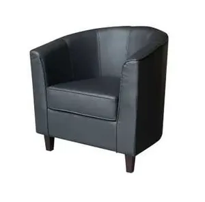 EL Ezeiza PU Leather Upholstered Tub Chair thumbnail 2