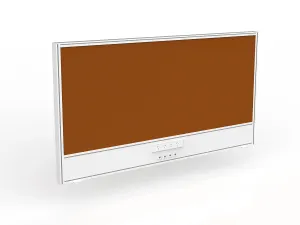 OL Studio Screen with Ducting for Agile Shared Desk – Splice Fabric with White Frame thumbnail 16