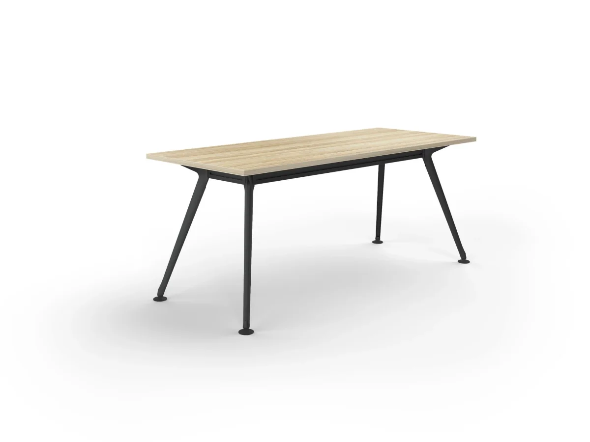 OL Team Metal Leg Meeting Table