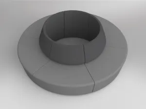 OL Motion Disc 6 Seater Lounge for Reception Area thumbnail 1